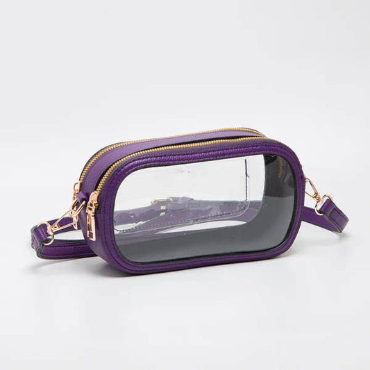 Game Day Oval Bag Purple
