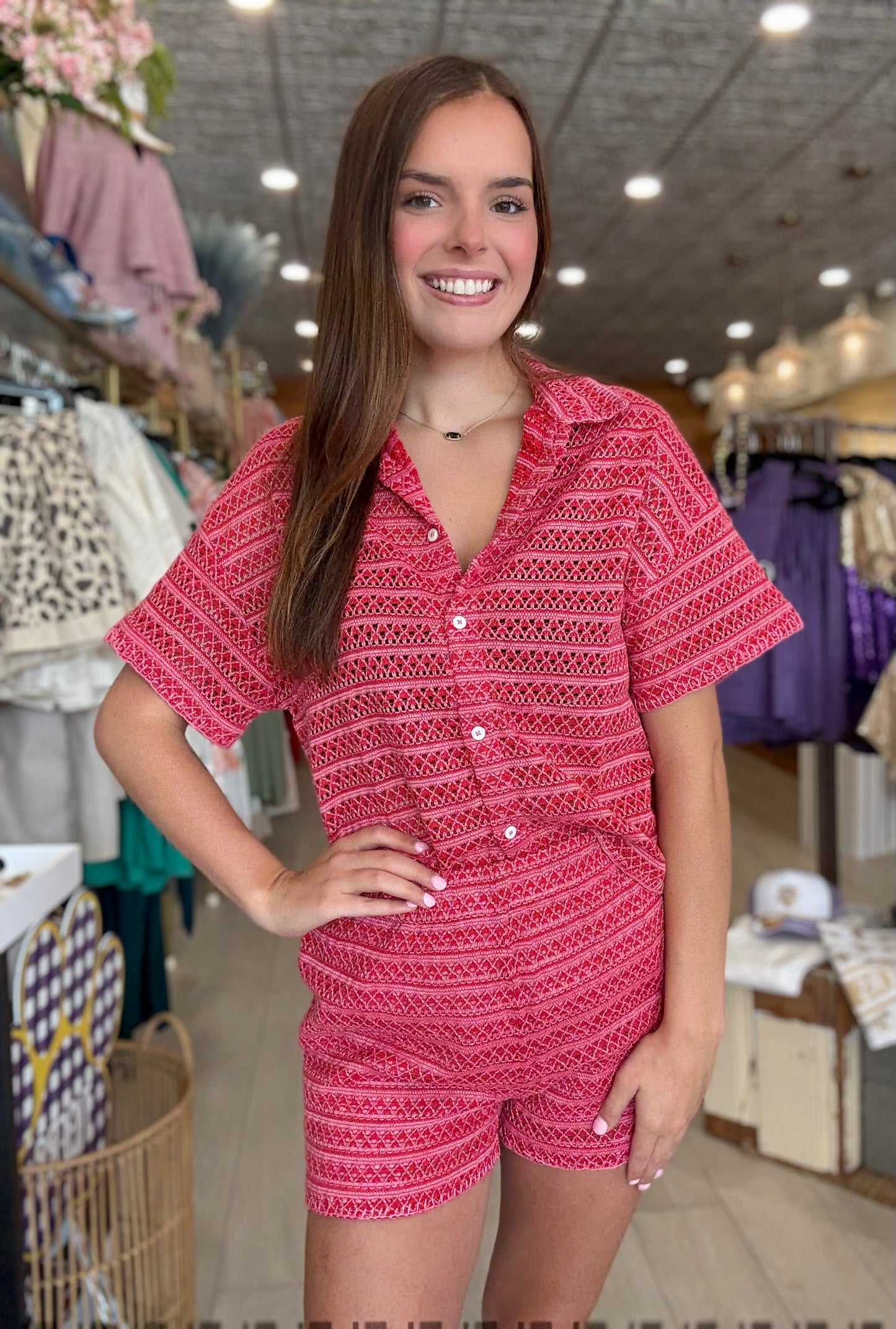 Monaco Button Up