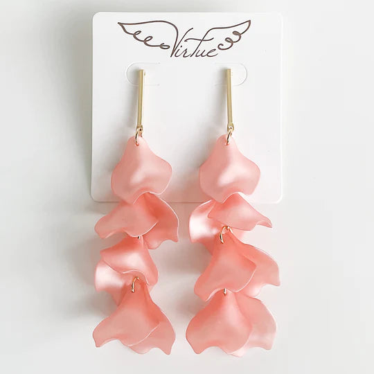 THE HYACINTH PETAL EARRINGS