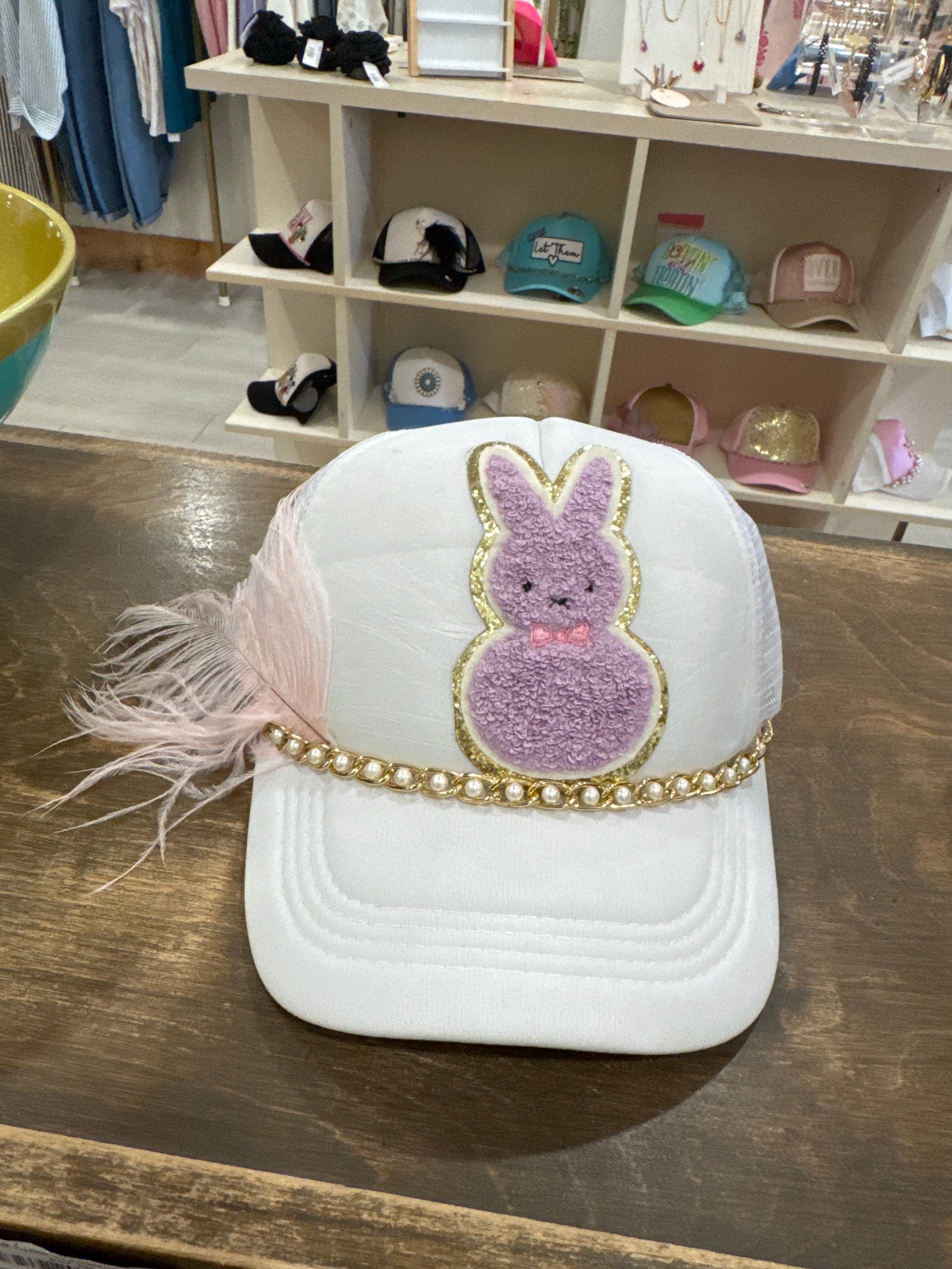 Pearly Peep Trucker Hat