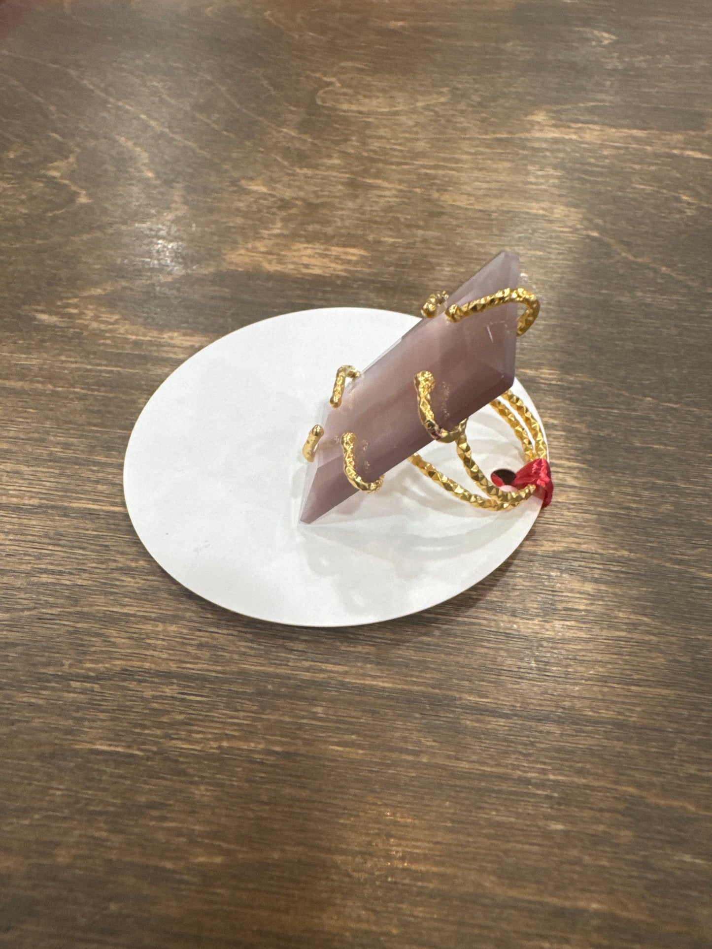 The Rita LUXE Rectangle Stone Ring