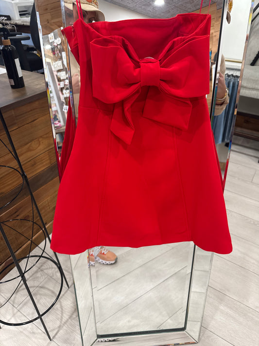 Red Carpet Bow Dress
