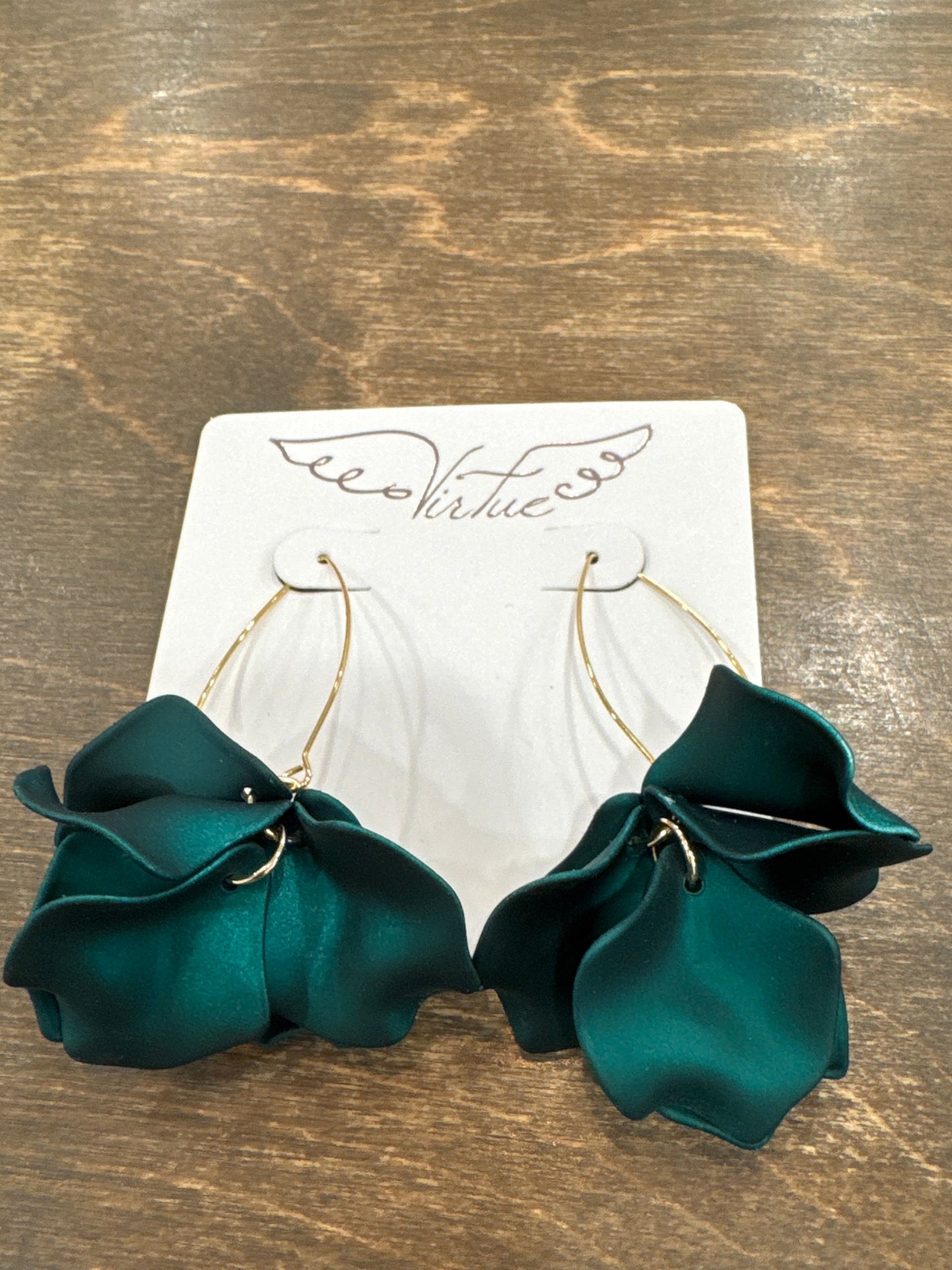 Hyacinth Tiered Marquis Earrings Virtue