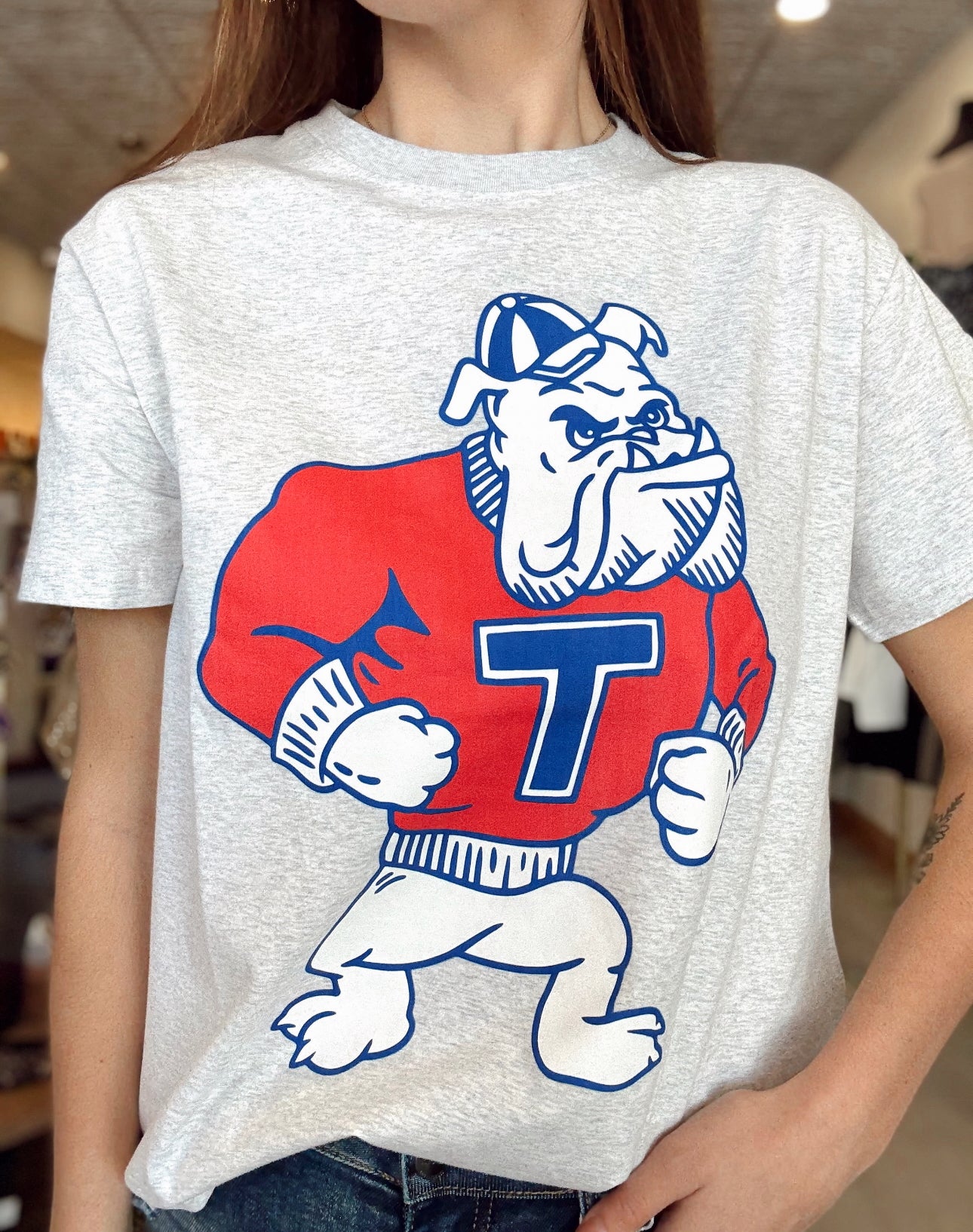 Vintage Louisiana Tech Bulldog Tee