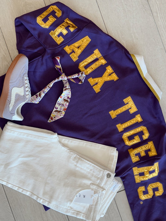 Geaux Tigers Spirit Rugby Pullover