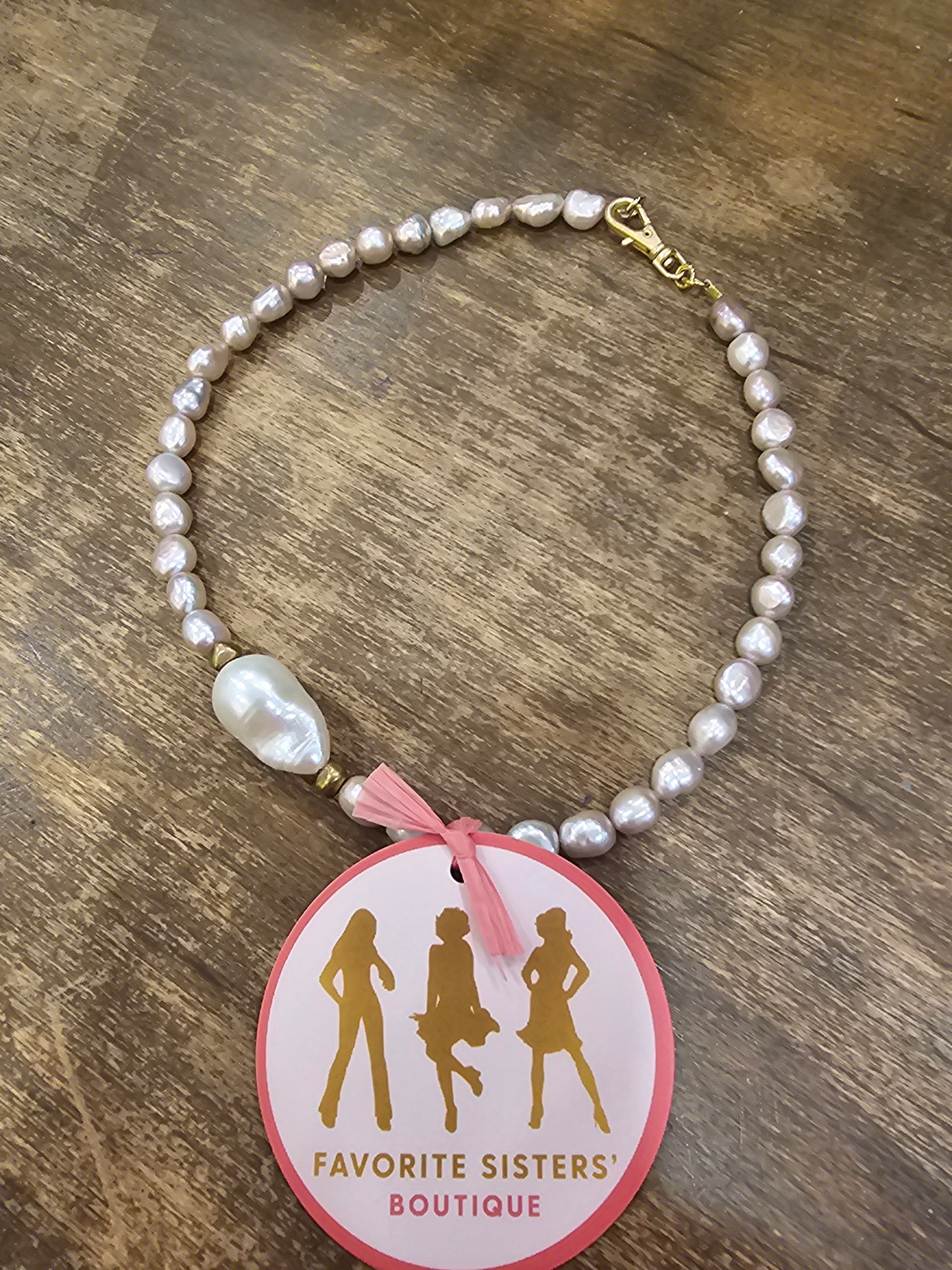 Kendall LUXE Necklace Pearl