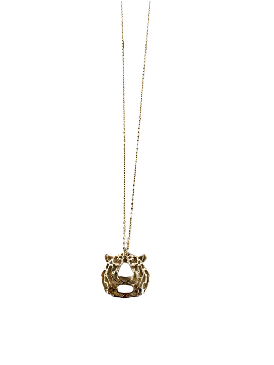 Golden Tiger Necklace 18”