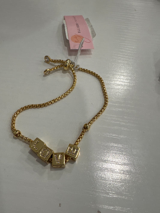 Gold Love Bracelet