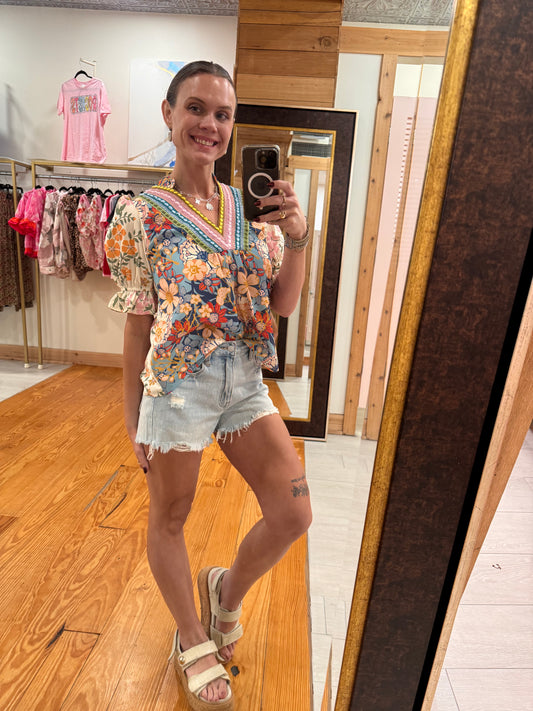 Wildflower Whimsy Top