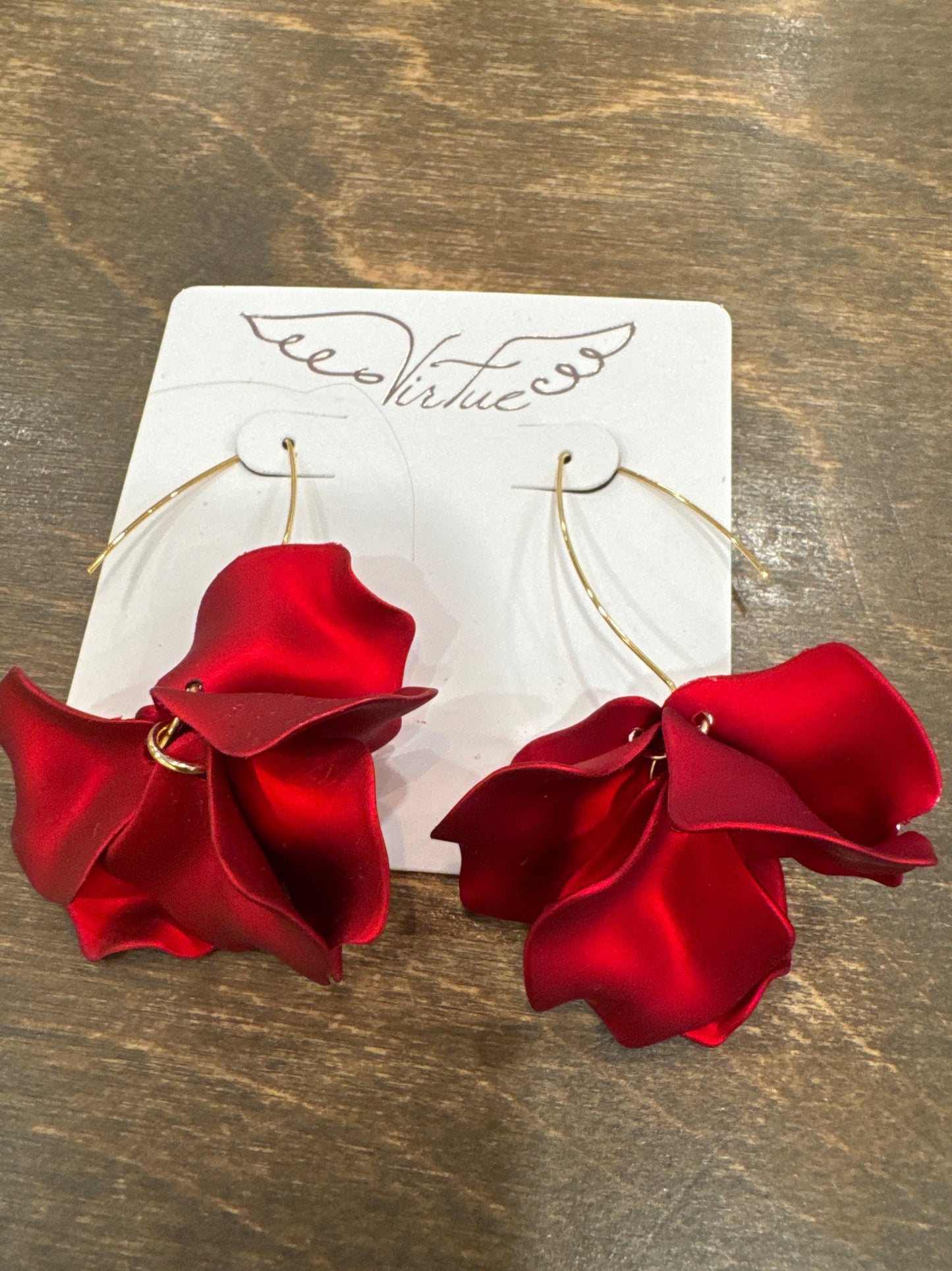 Hyacinth Tiered Marquis Earrings Virtue