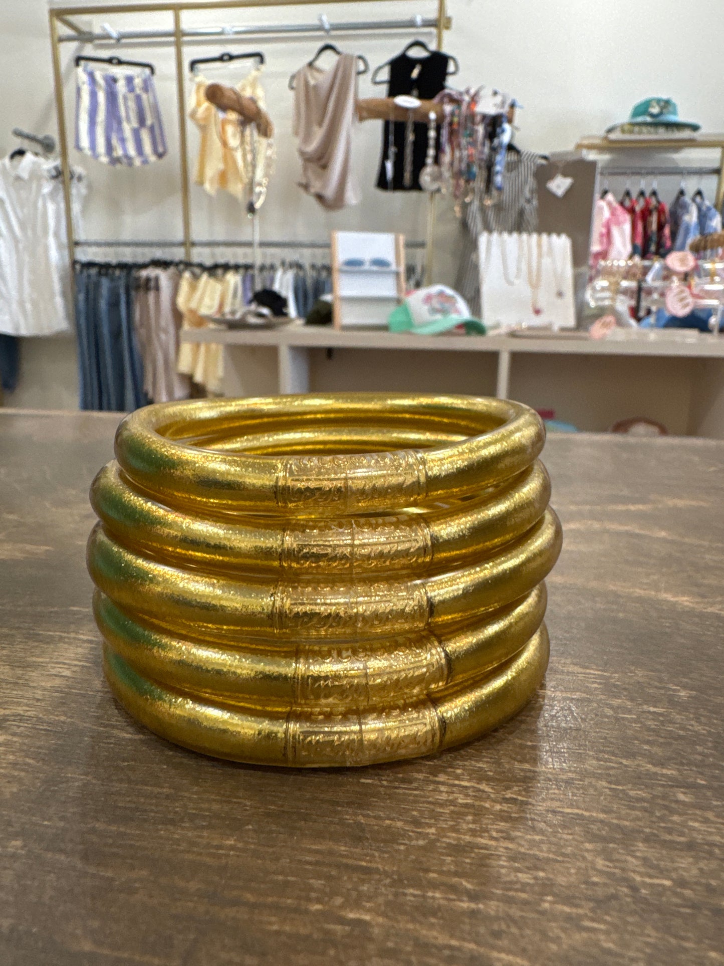 Golden Karma Bangle