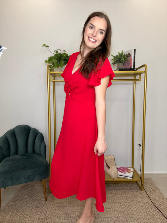 Lady in Red Dress