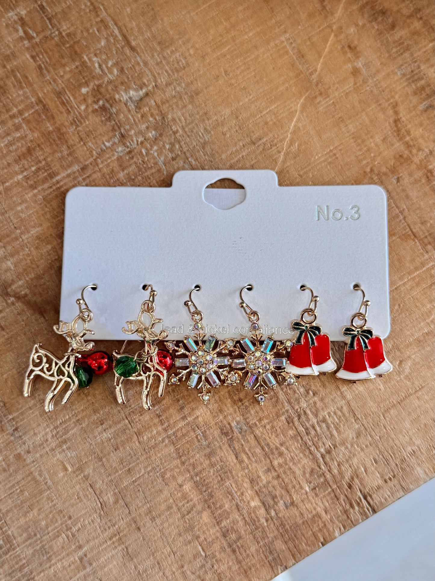Holiday Trio Earring Set