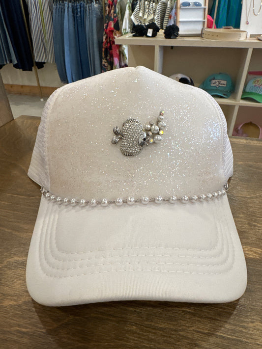 Pearl Catch Glam Hat