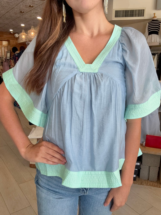 Color Block Top