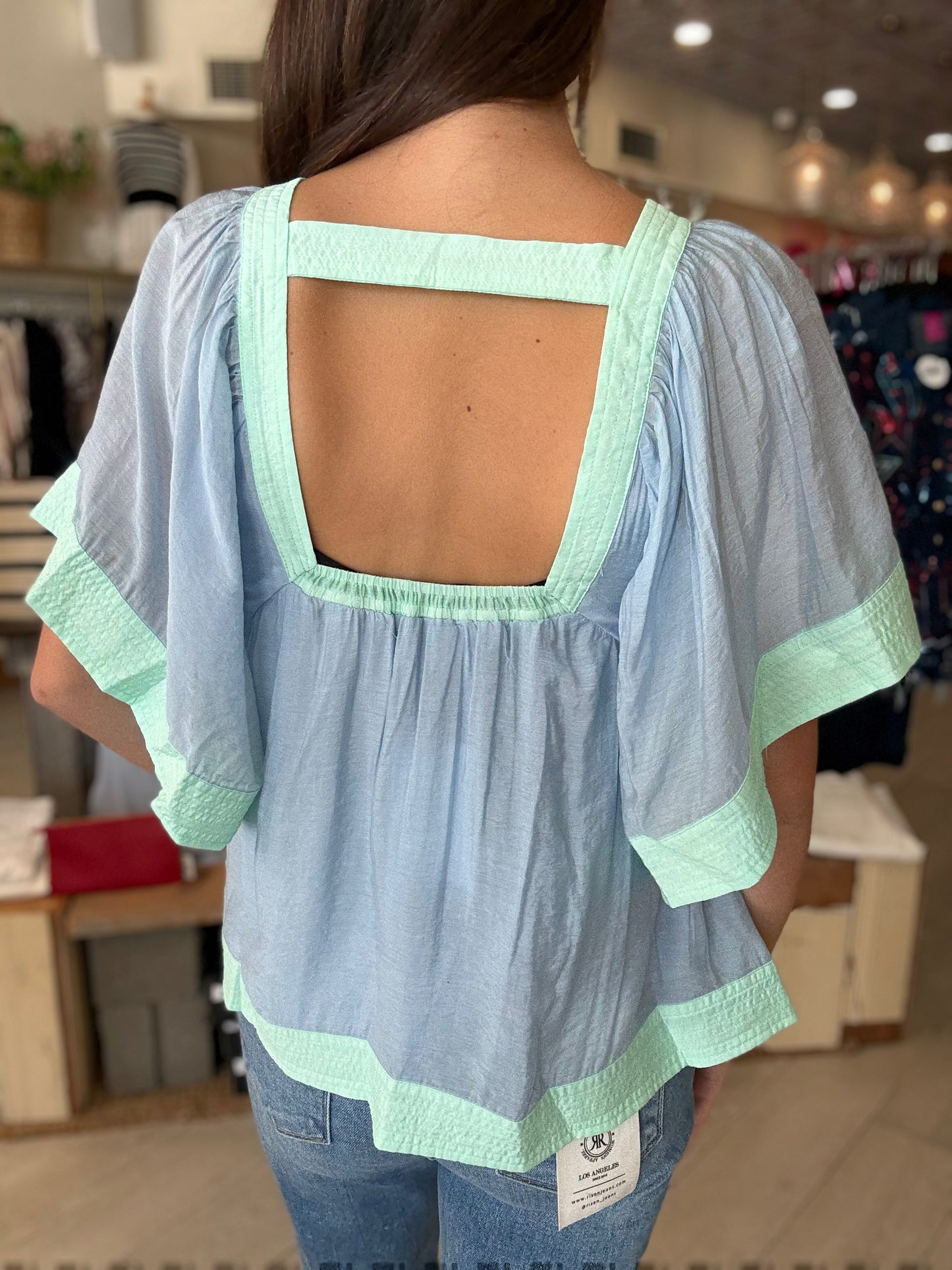 Color Block Top