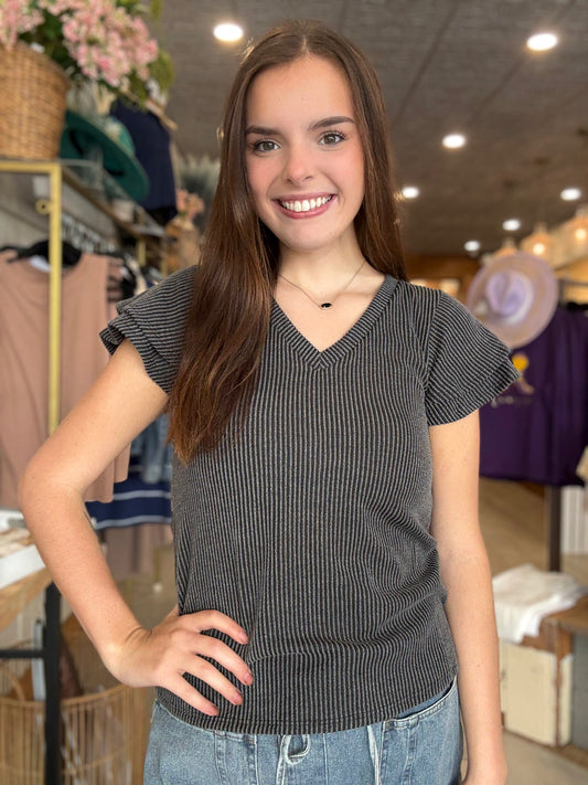 Smoke Signal V Neck