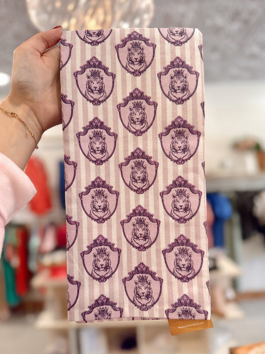 Gilded Tiger Hand Towel