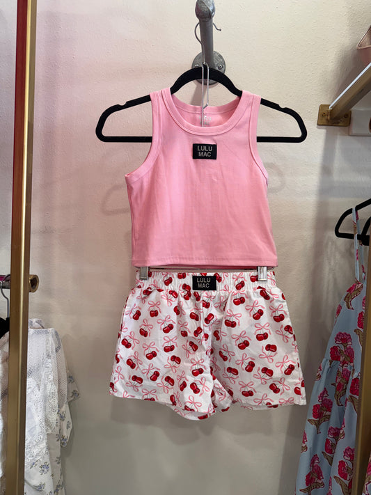 LULU MAC-Light Pink Top