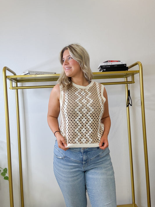 Oasis Crochet Top