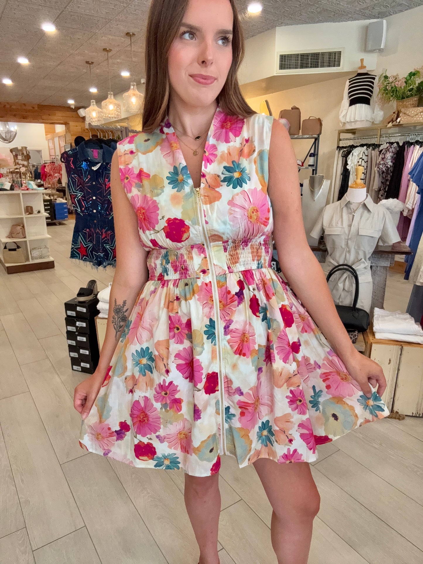 Pink Entro Dress