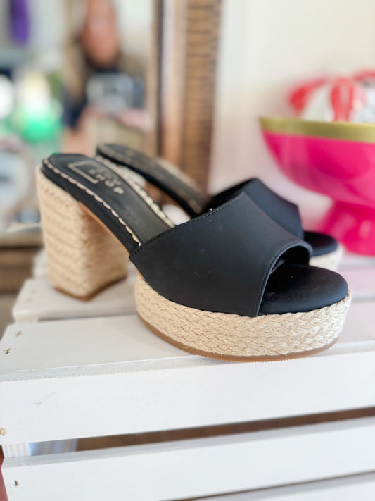 Black Elvira Shoe