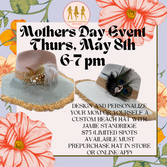 Mother's Day Hat Party Ticket
